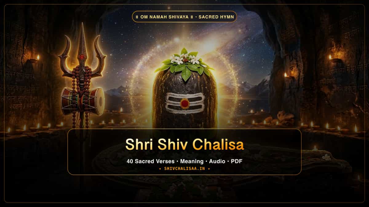 Shri Shiv Chalisa in English - Sacred Hymn of Lord Shiva on shivchalisaa.in